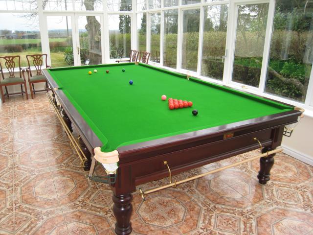 Ashleigh House - full size snooker table