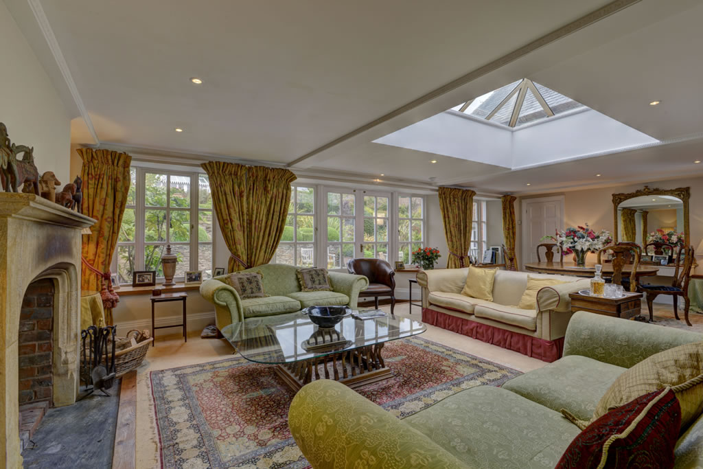 Oakhampton Park – plenty of luxury sofas and views