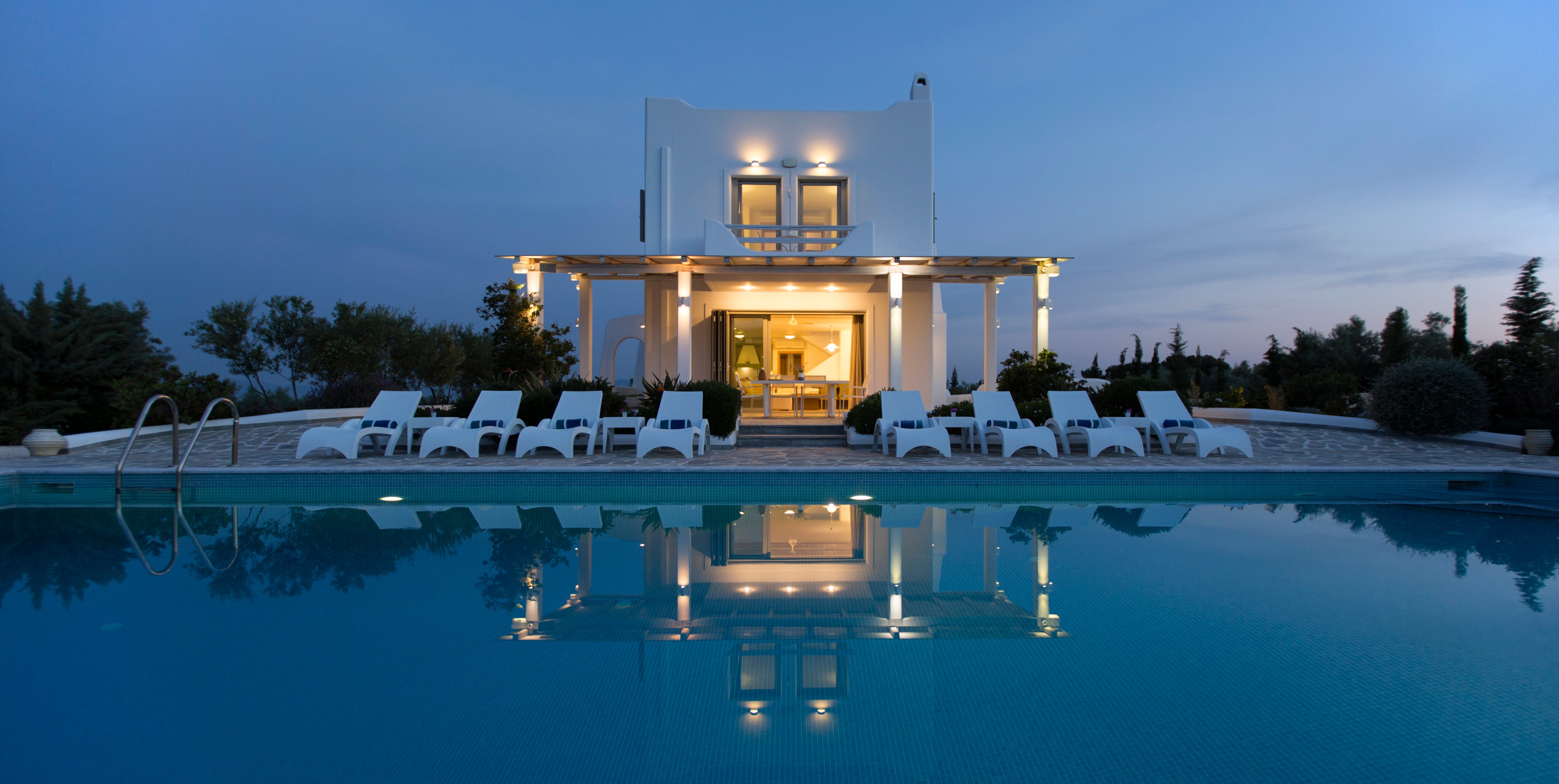 Villa Elena Luxury holiday villa Greek mainland 