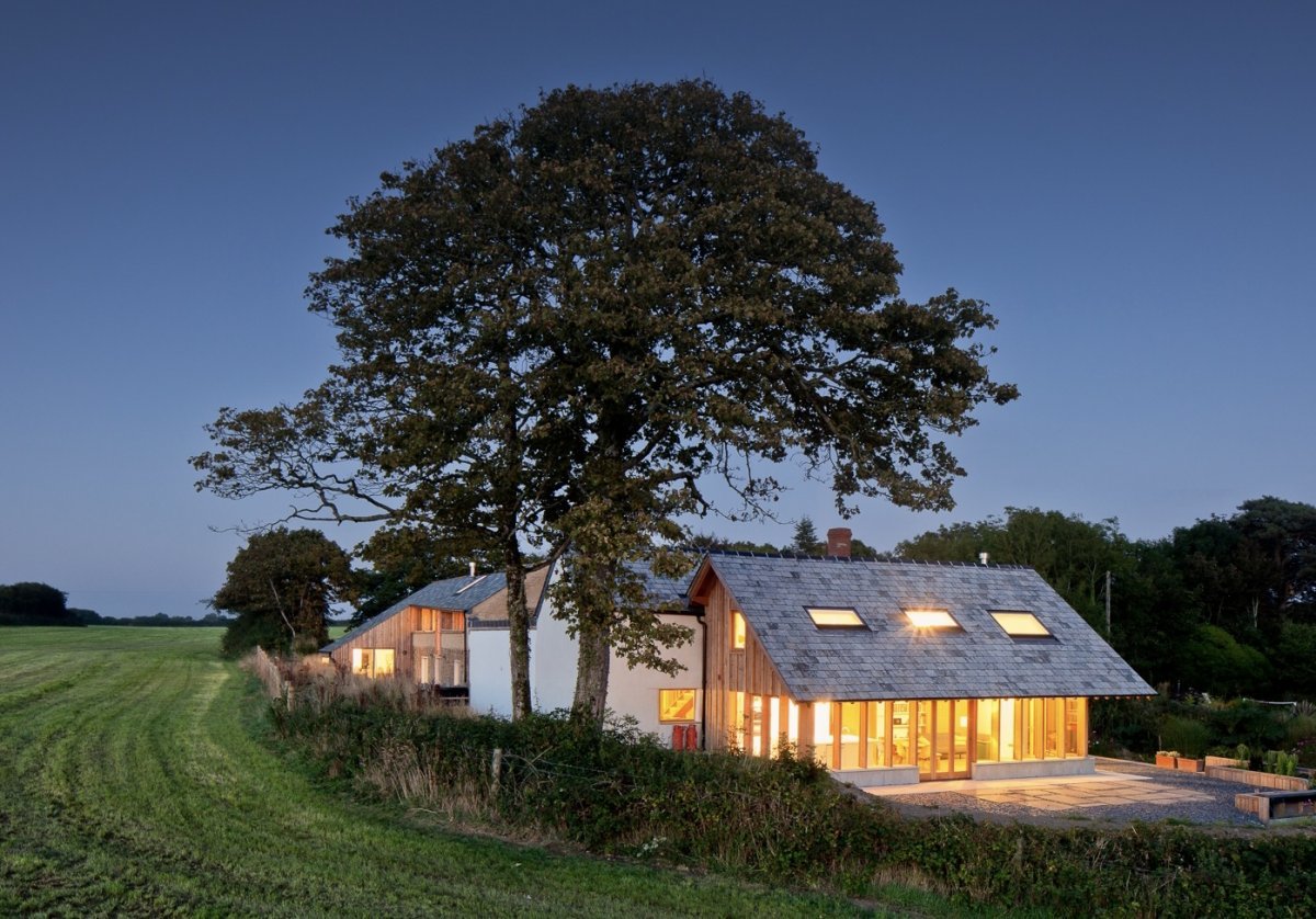 Timber frame extension designed by award-winning architects