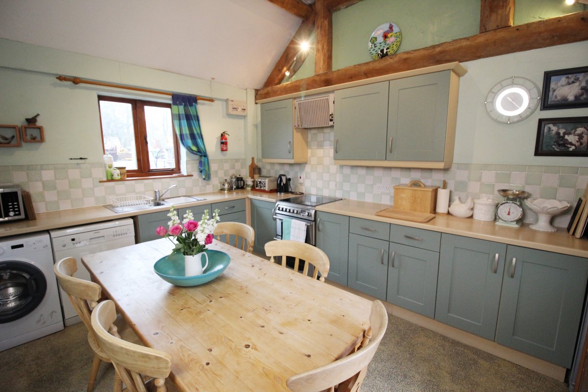 Barn Owl cottage - kitchen
